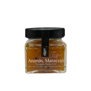 Compota de Ananás, Maracujá e Limão-Caviar - Citroo