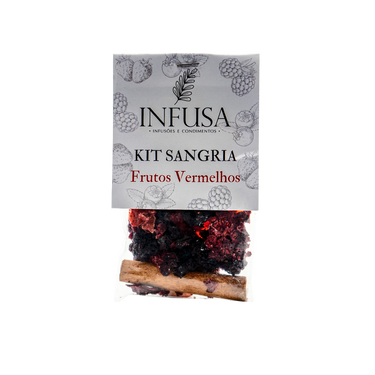 Kit Sangria Frutos Vermelhos - Infusa