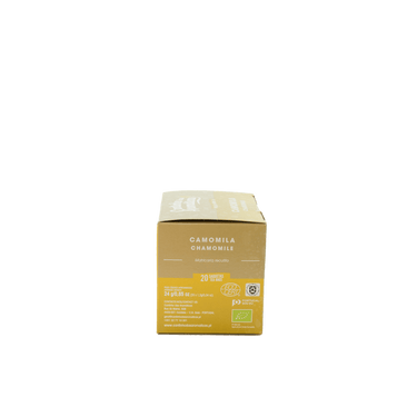 Chá de Camomila Bio Saquetas - O Cantinho das Aromáticas